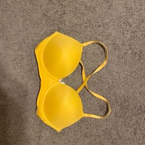 VS pink yellow bra